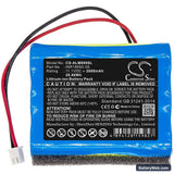 Altec Lansing IMW888-BLG Replacement Battery, 11.1V, 2600mAh, Li-ion 3