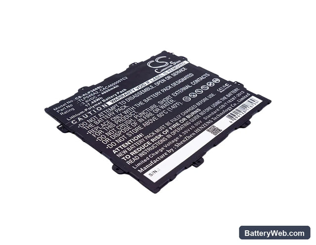 Alcatel OT-P360X Replacement Battery, 3.8V, 4600mAh, Li-Polymer 1