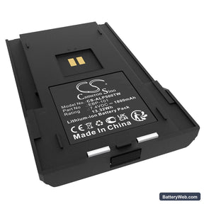 Alinco DJ-VX50HE Replacement Battery, 7.4V, 1800mAh, Li-ion 1