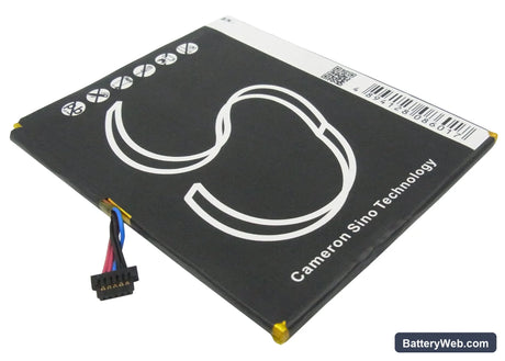Alcatel One Touch EVO 7 Replacement Battery, 3.7V, 4150mAh, Li-Polymer 4