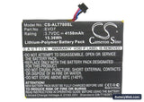 Alcatel One Touch EVO 7 Replacement Battery, 3.7V, 4150mAh, Li-Polymer 5