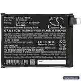 Alcatel Plex Replacement Battery, 3.85V, 3750mAh, Li-Polymer 3