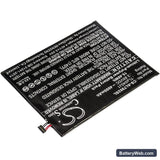 Alcatel A30 Tablet Replacement Battery, 3.85V, 4000mAh, Li-Polymer 2