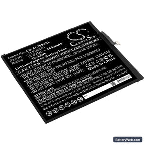 Alcatel Tab 8 Replacement Battery, 3.8V, 5000mAh, Li-Polymer 1