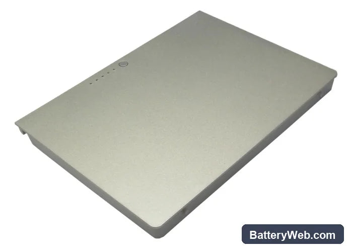Apple MacBook Pro 17" MA611B/A Replacement Battery, 10.8V, 6600mAh, Li-Polymer 3
