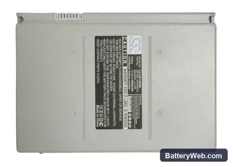 Apple MacBook Pro 17" MA611B/A Replacement Battery, 10.8V, 6600mAh, Li-Polymer 5