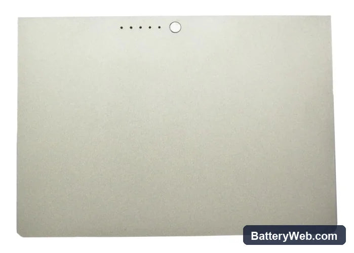 Apple MacBook Pro 17" MA611B/A Replacement Battery, 10.8V, 6600mAh, Li-Polymer 6