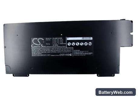 Apple MacBook Air 13" A1237 Replacement Battery, 7.4V, 5400mAh, Li-Polymer 4