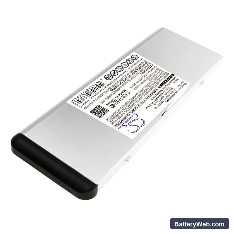 Apple MacBook 13" A1278 Replacement Battery, 10.8V, 4200mAh, Li-Polymer 2