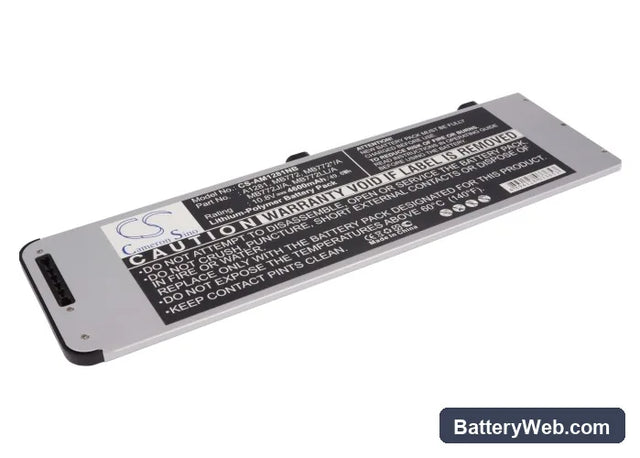 Apple MacBook Pro 15" A1286 Replacement Battery, 10.8V, 4600mAh, Li-Polymer 1