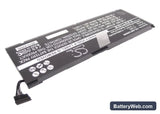 Apple MacBook Pro 17" A1297 2009 Version Replacement Battery, 7.4V, 11200mAh, Li-Polymer 2