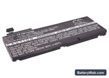 Apple MacBook 13" Replacement Battery, 10.95V, 5400mAh, Li-Polymer 1