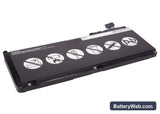 Apple MacBook 13" Replacement Battery, 10.95V, 5400mAh, Li-Polymer 4