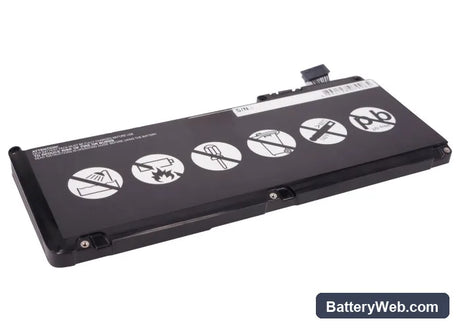 Apple MacBook 13" Replacement Battery, 10.95V, 5400mAh, Li-Polymer 4