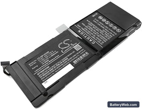Apple MacBook Pro 17 Replacement Battery, 10.95V, 6900mAh, Li-Polymer 1