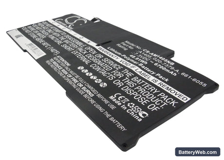 Apple MacBook Air 13" MC503 Replacement Battery, 7.3V, 6700mAh, Li-Polymer 1