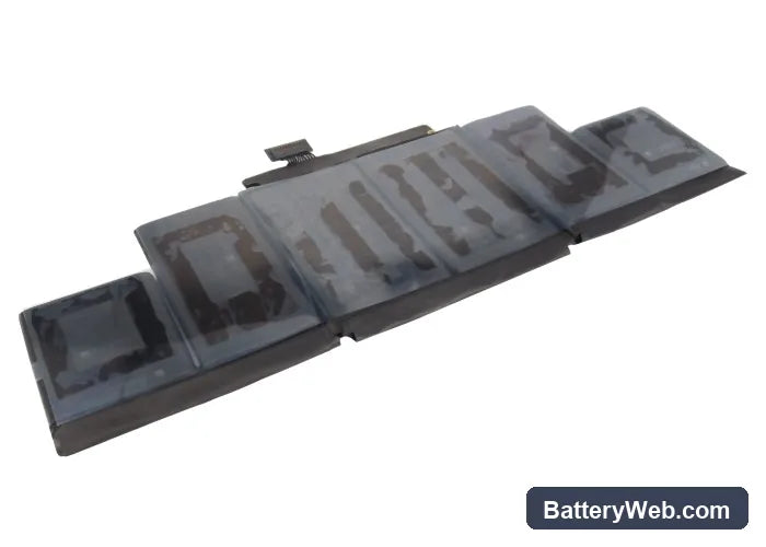 Apple MacBook Pro Core i7 2.3 15" Retina Replacement Battery, 10.95V, 8600mAh, Li-Polymer 3
