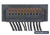 Apple MacBook Pro Core i7 2.3 15" Retina Replacement Battery, 10.95V, 8600mAh, Li-Polymer 6