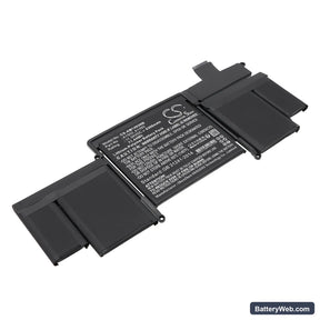 Apple MacBook Pro ""Core i5" 2.4 13" Late 2013 Retina Replacement Battery, 11.34V, 6300mAh, Li-Polymer 1