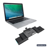 Apple MacBook Pro Retina Display 15" A1398 Replacement Battery, 11.26V, 8400mAh, Li-Polymer 6