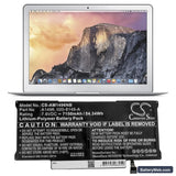 Apple MacBook Air 13" A1466 2013 Replacement Battery, 7.6V, 7150mAh, Li-Polymer 7