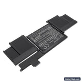 Apple Macbook Pro 13" 2015 Retina Replacement Battery, 11.43V, 6500mAh, Li-Polymer 2