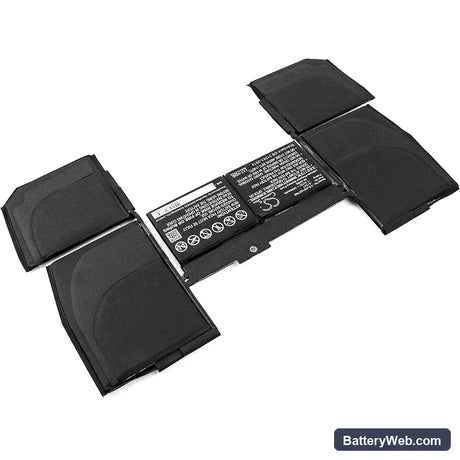 Apple MacBook Air 12" Retina A1534 Early 2015 Replacement Battery, 7.6V, 5200mAh, Li-Polymer 2