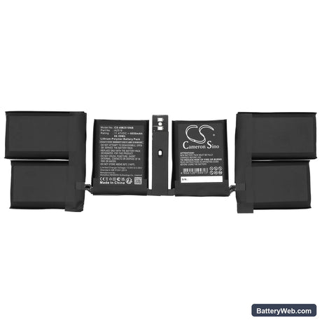 Apple MacBook Pro 14 2021 Replacement Battery, 11.47V, 6050mAh, Li-Polymer 3