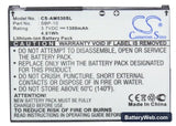 Asus M530 Replacement Battery, 3.7V, 1300mAh, Li-ion 5