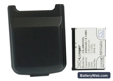 Asus M530 Replacement Battery, 3.7V, 2200mAh, Li-ion 5