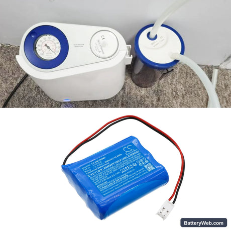 Atoms CC26 Replacement Battery, 11.1V, 2600mAh, Li-ion 6