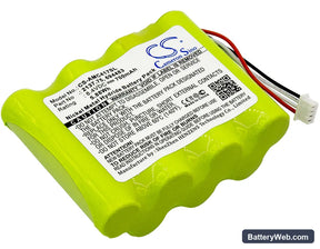 AEMC 6417 Ground Tester Replacement Battery, 8.4V, 700mAh, Ni-MH 1