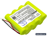 AEMC 6417 Ground Tester Replacement Battery, 8.4V, 700mAh, Ni-MH 2