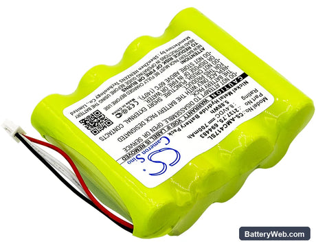 AEMC 6417 Ground Tester Replacement Battery, 8.4V, 700mAh, Ni-MH 2