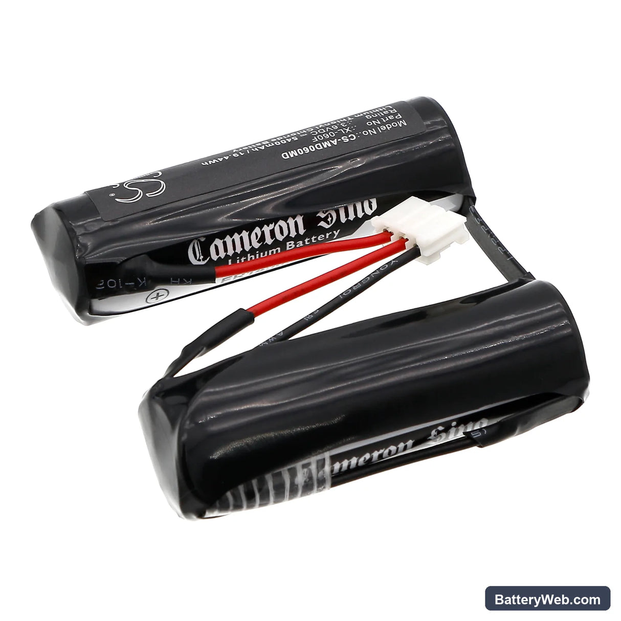 Amvex Digital Vacuum Regulator Replacement Battery, 3.6V, 5400mAh, Li-SOCl2 2
