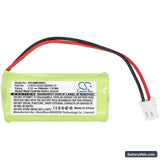 AT&T TL32100 Replacement Battery, 2.4V, 700mAh, Ni-MH 3