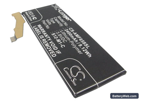 Amazon 6581A Replacement Battery, 3.8V, 2400mAh, Li-Polymer 1