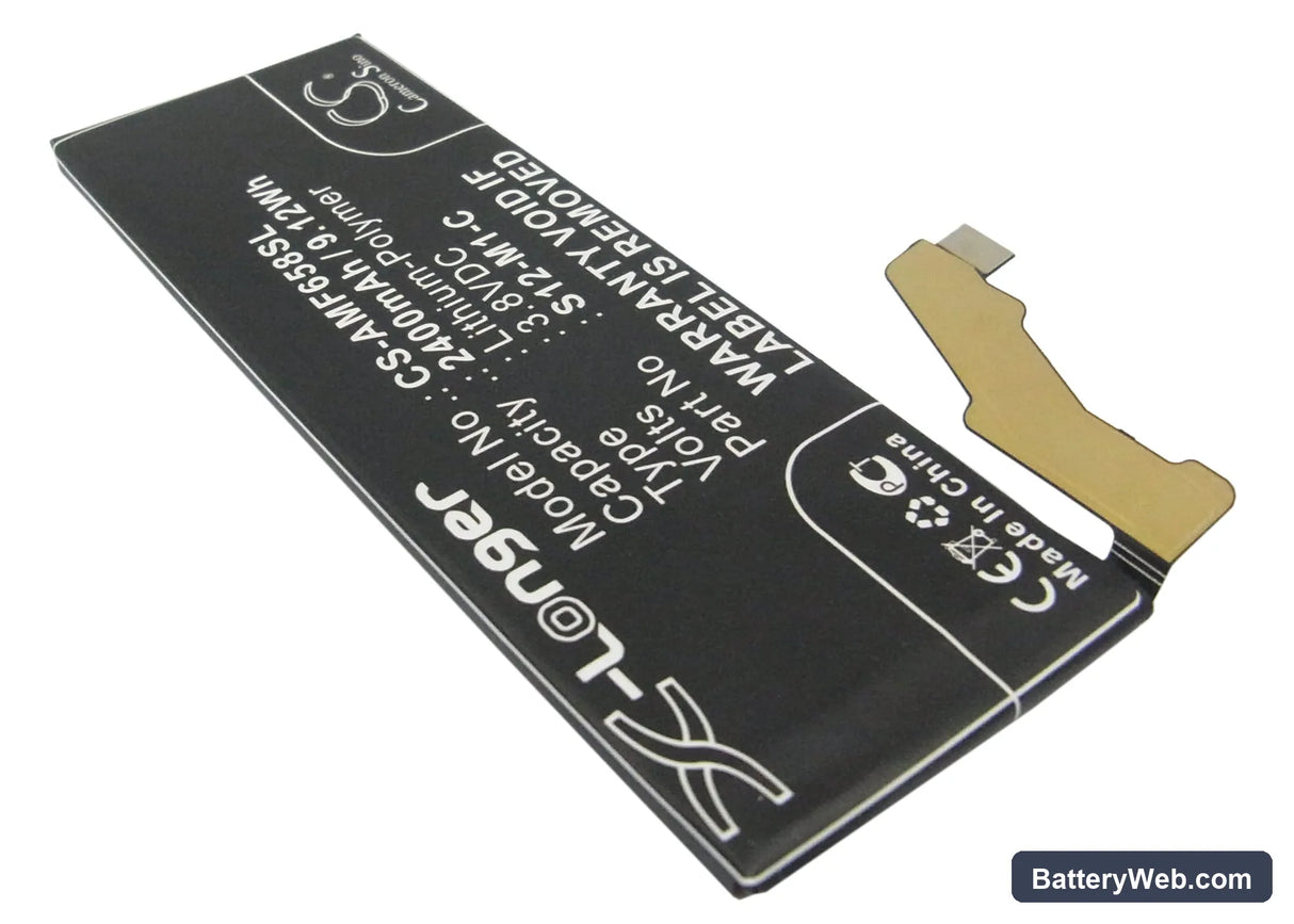 Amazon 6581A Replacement Battery, 3.8V, 2400mAh, Li-Polymer 2