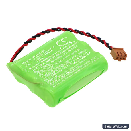 Amano MJR-7000 Replacement Battery, 3.6V, 700mAh, Ni-MH 1