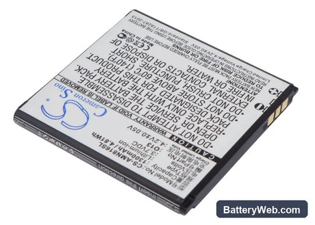 AMOI N89 Replacement Battery, 3.7V, 1300mAh, Li-ion 2