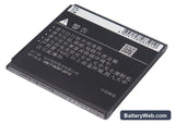 AMOI N89 Replacement Battery, 3.7V, 1300mAh, Li-ion 3