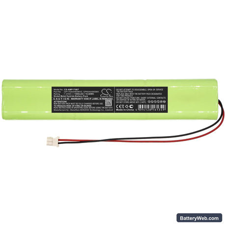 AEM ARDENT alarm panel Replacement Battery, 7.2V, 1500mAh, Ni-MH 3