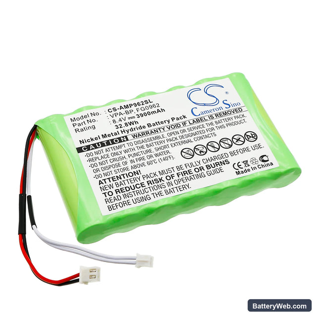 AMX Viewpoint VPW-CP Replacement Battery, 8.4V, 3900mAh, Ni-MH 1