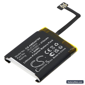 Amazfit GTR 4 47mm Replacement Battery, 3.87V, 470mAh, Li-Polymer 1