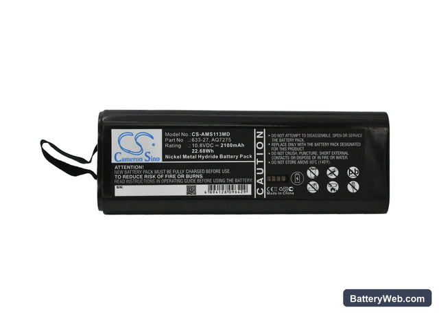 Bard Medsystem Site Rite 5 Replacement Battery, 10.8V, 2100mAh, Ni-MH 1