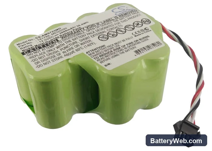 Diversified Medical N N1218WC3 Replacement Battery, 12V, 3000mAh, Ni-MH 1