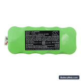 Amplivox S805A Replacement Battery, 12V, 7000mAh, Ni-MH 3