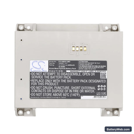 Diversified Medical NAL8100RB Replacement Battery, 12V, 4400mAh, Ni-MH 5