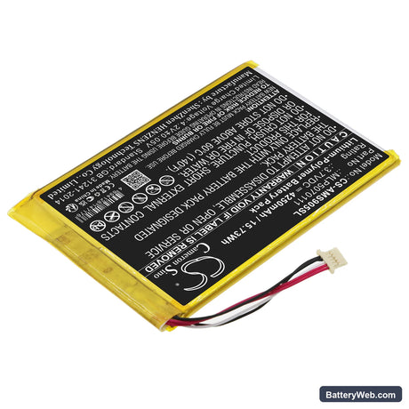 Autel DS808 Replacement Battery, 3.7V, 4250mAh, Li-Polymer 2