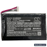 Autel Maxisys MS906BT Replacement Battery, 3.7V, 10000mAh, Li-Polymer 3